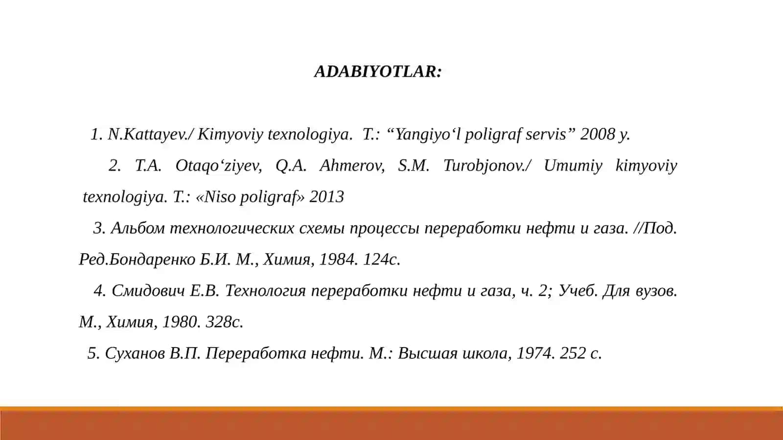 Neftmaxsulotlarinikrekinglash.Neftgazlarivauniqaytaishlashdahosilbo‘ladigangazlarrtarkibihamdaqaytaishlashusullari 2