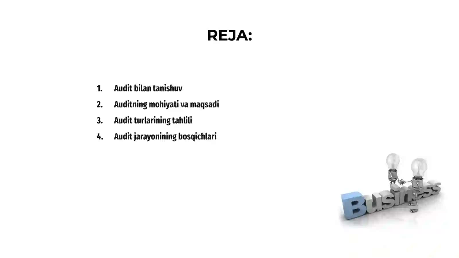 Auditning mohiyati 2