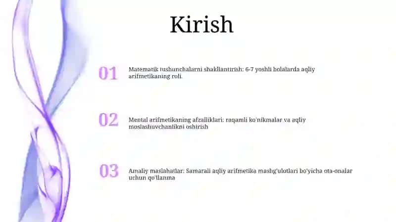 Mental Arifmetika Vositasida 6-7 Yoshdagi Bolalarning Matematik Tasavvurlarni Shakllantirish 2