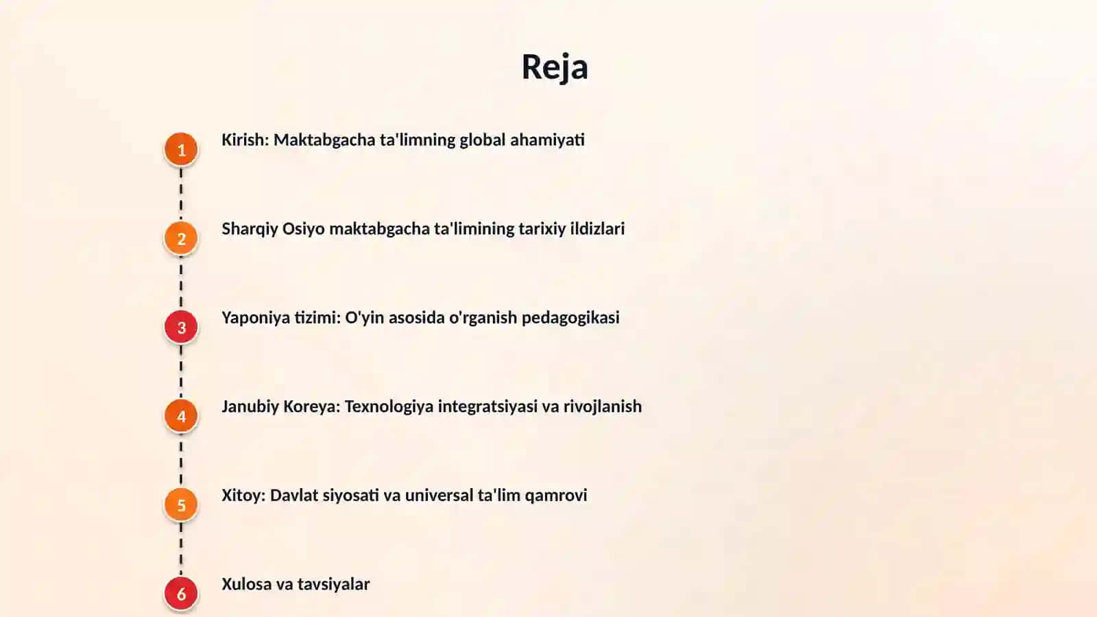 Sharqiy Osiyo davlatlarining maktabgacha taʼlim tizimi va oʻziga xos xususiyatlari tahlili 2