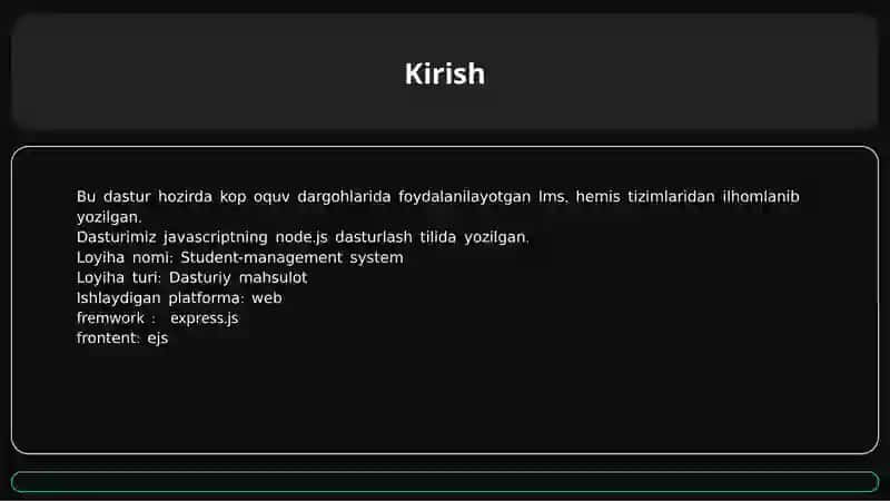 Student-management system 2