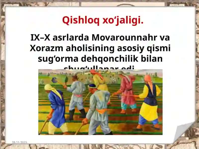 Somoniylardavridaijtimoiyiqtisodiyhayot 2