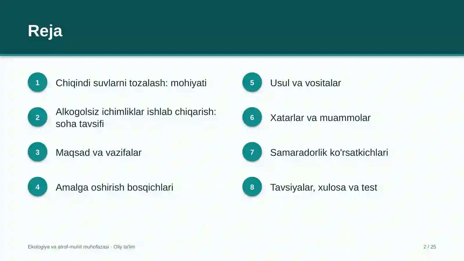alkogolsiz ichimliklar ishlab chiqarishda chiqindi suvlarni tozalash 9133 2