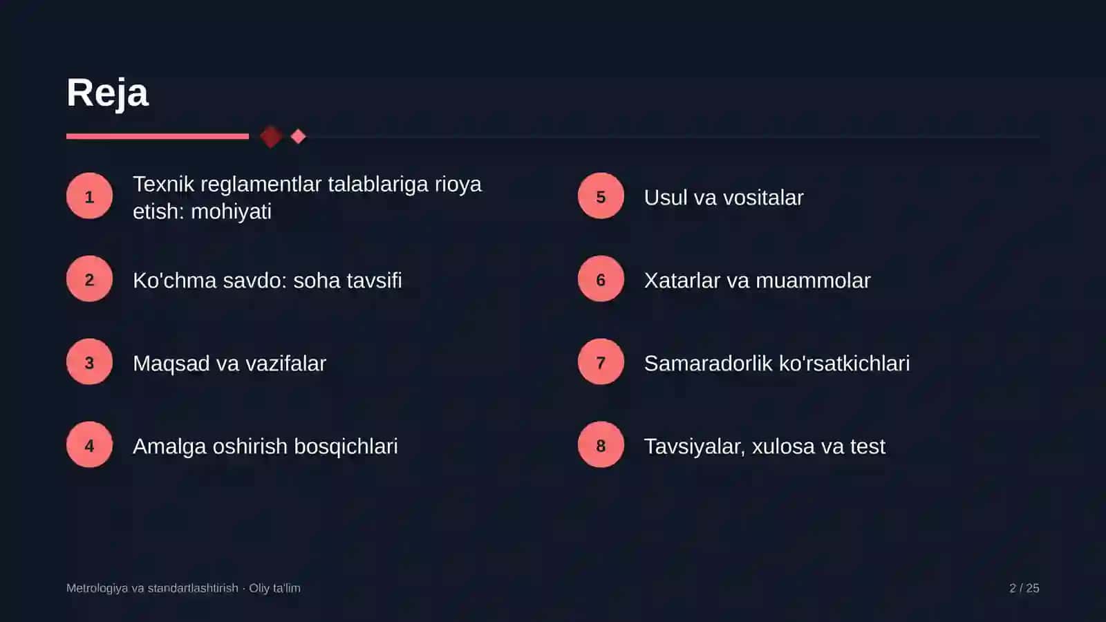 Ko'chma savdoda texnik reglamentlar talablariga rioya etish 2