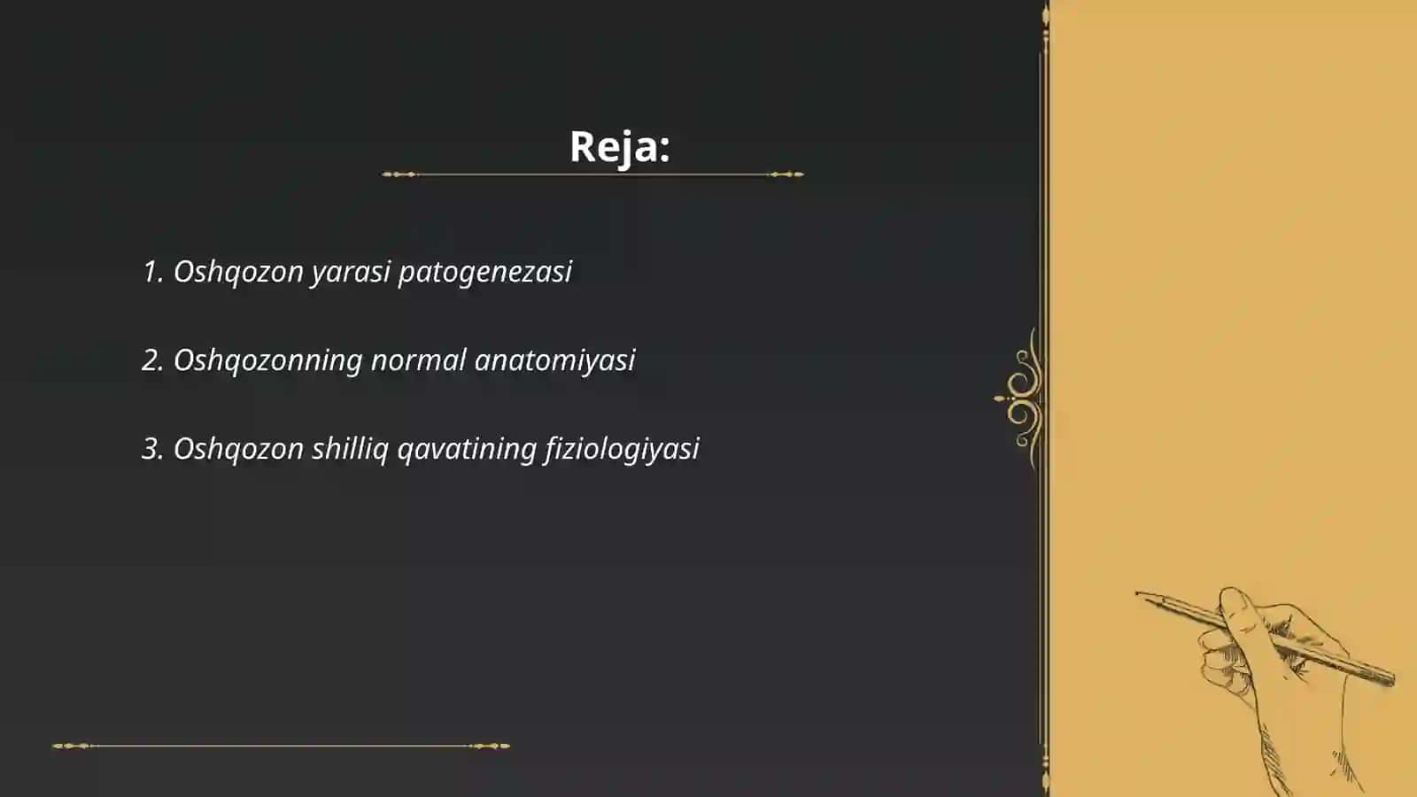 Oshqozon yara kasalligi patomorfologiyasi 2
