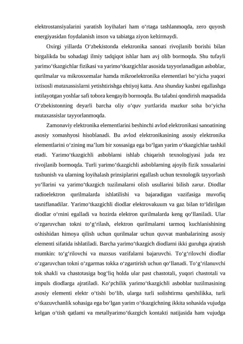YARIMO‘TKAZGICHLI MATERIALLARDAN FOYDALANISHDAGI ISTIQBOLLI REJALAR 2