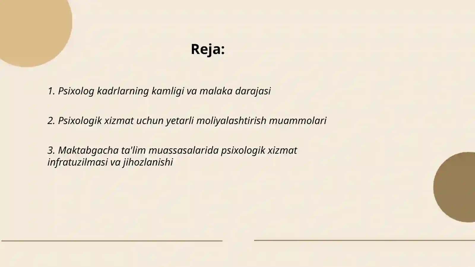 Maktabgacha ta'lim tizimida psixologik xizmatni tashkil qilish muammolari 2