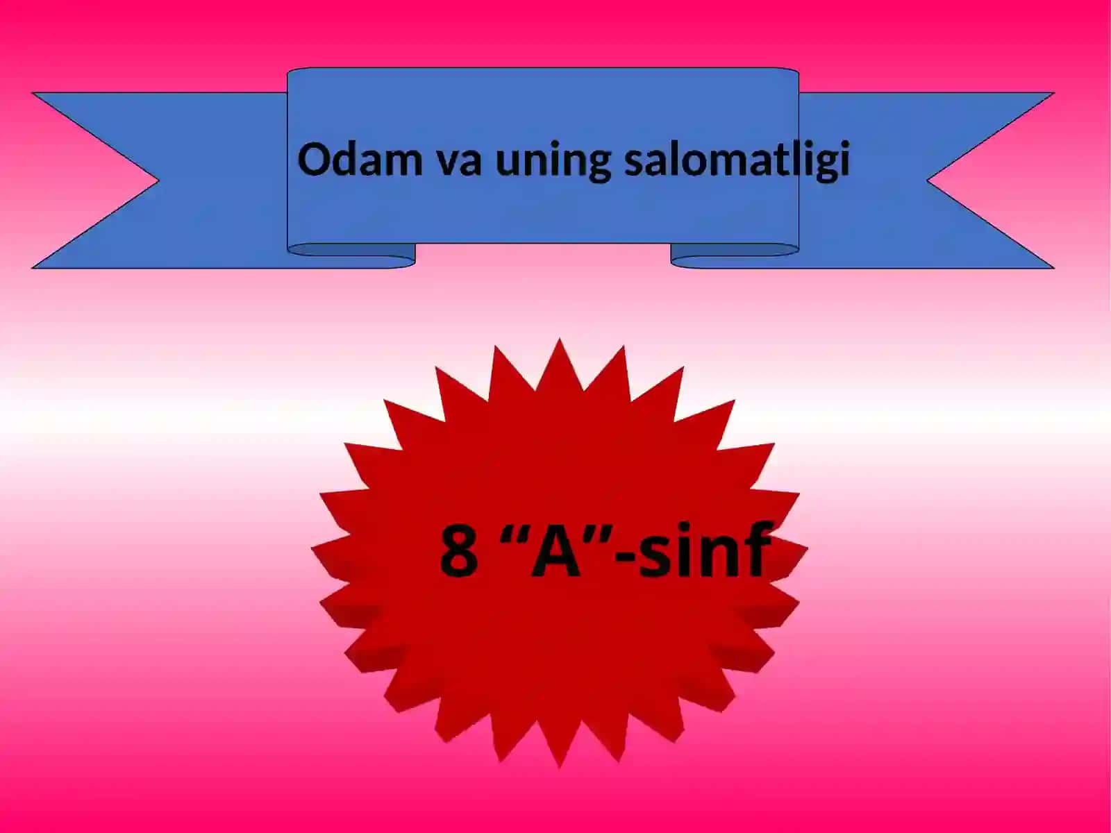 Biologiya fani o’qituvchisi 2