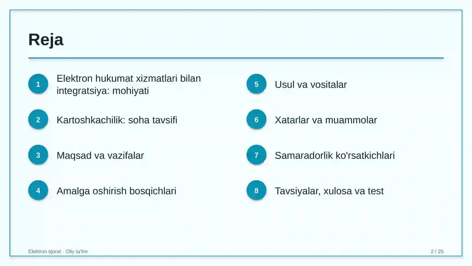 Kartoshkachilikda elektron hukumat xizmatlari bilan integratsiya 2