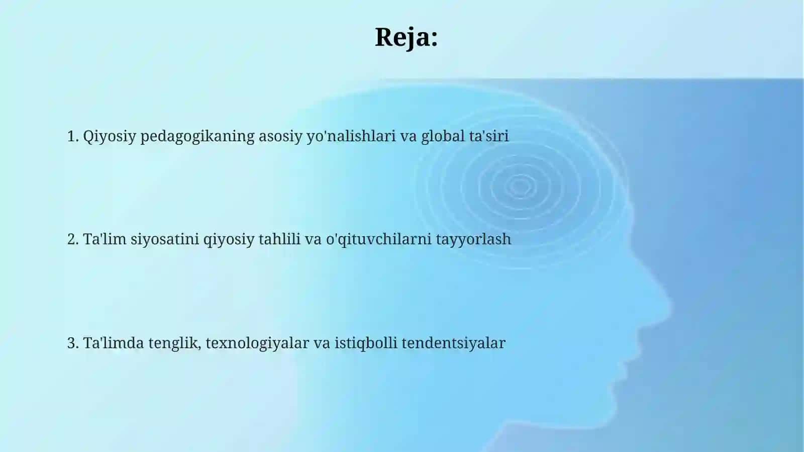 Qiyosiypedagogiktaraqqiyotiningdolzarbyoʻnalishlari 2