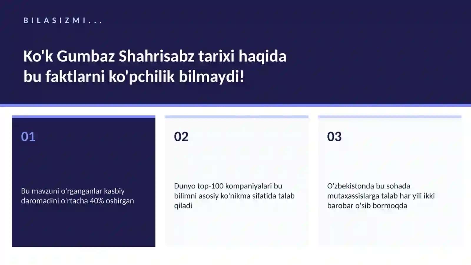 Ko'k Gumbaz Shahrisabz tarixi 2