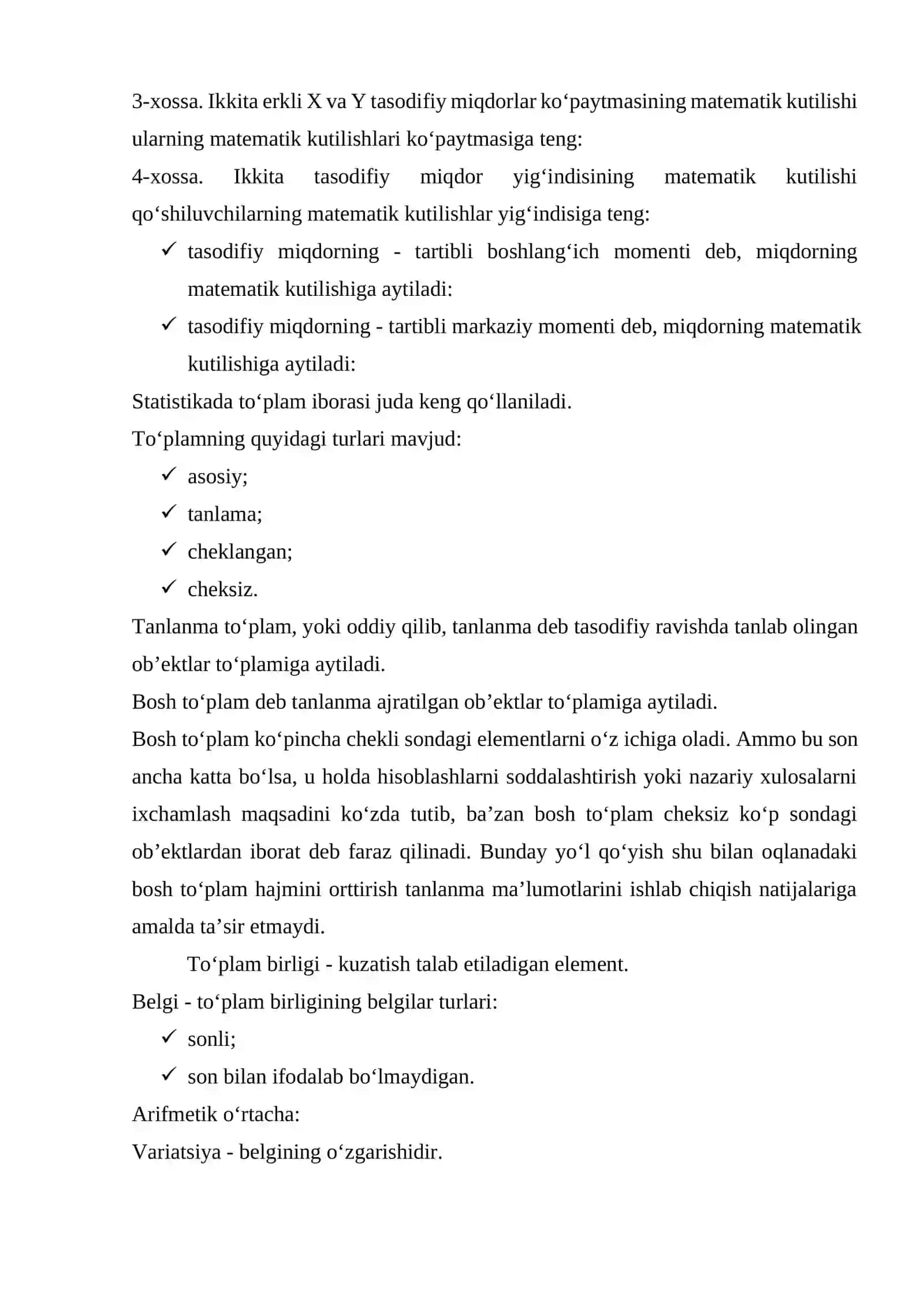 ASOSIY IQTISODIY-STATISTIK TUSHUNCHALAR 2
