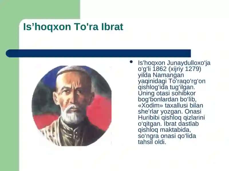 Is'hoqxon Ibrat taqdimot 2