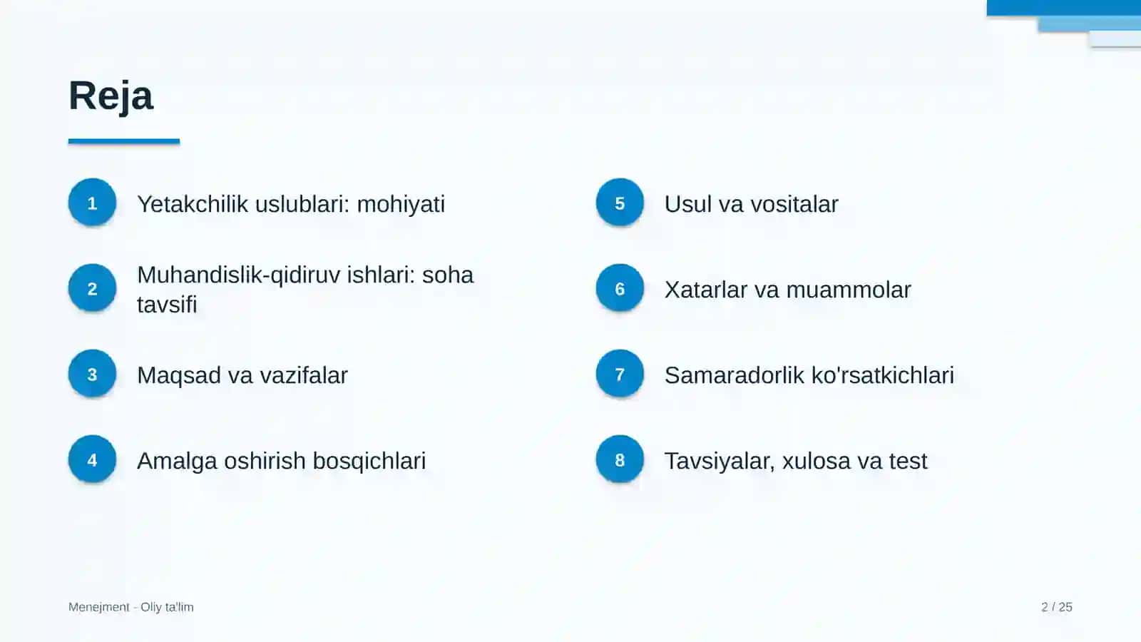 muhandislik qidiruv ishlarida yetakchilik uslublari 8519 2
