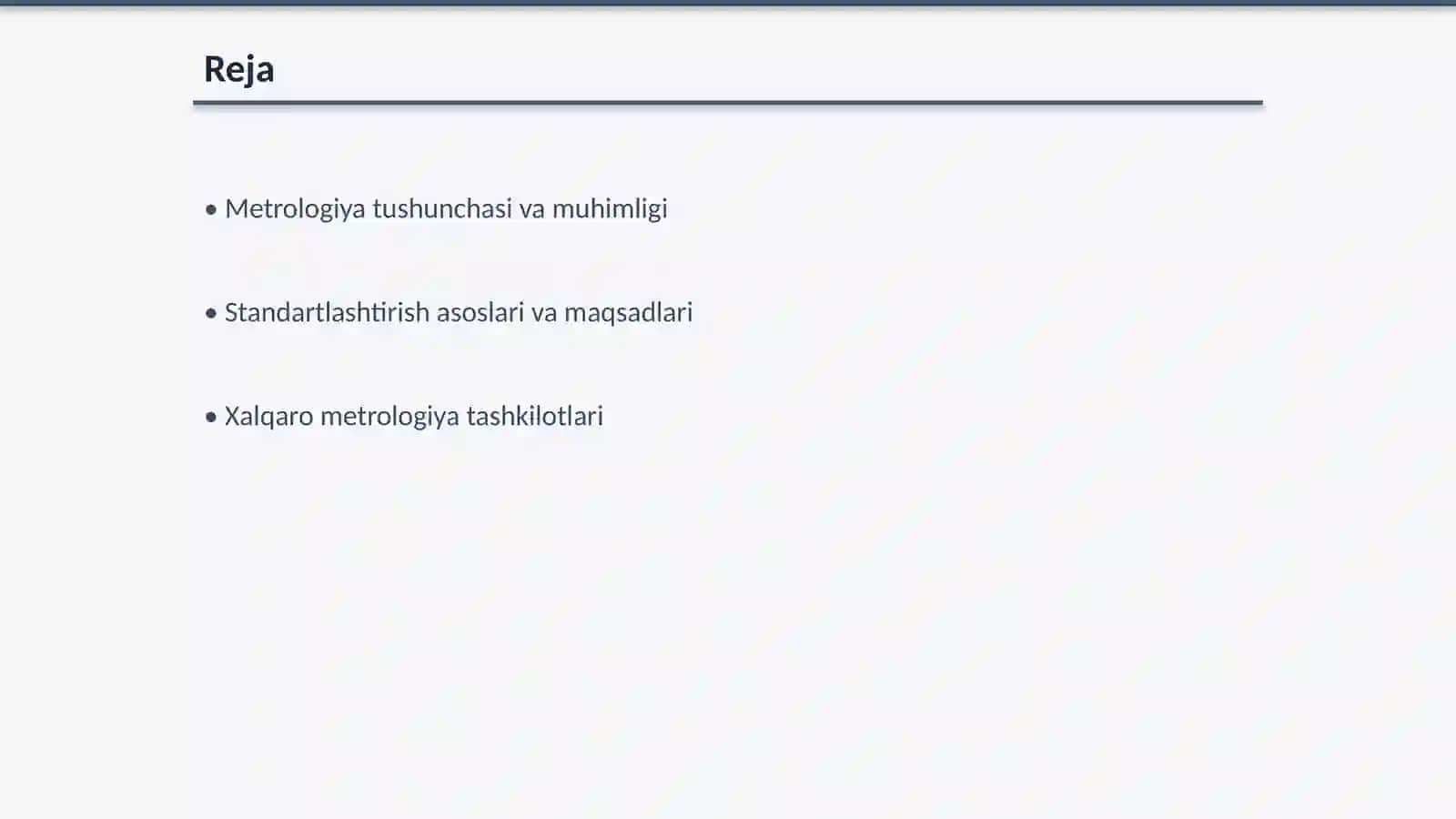 Metrologiya va standartlashtirish boʻyicha xalqaro tashkilotlar 2