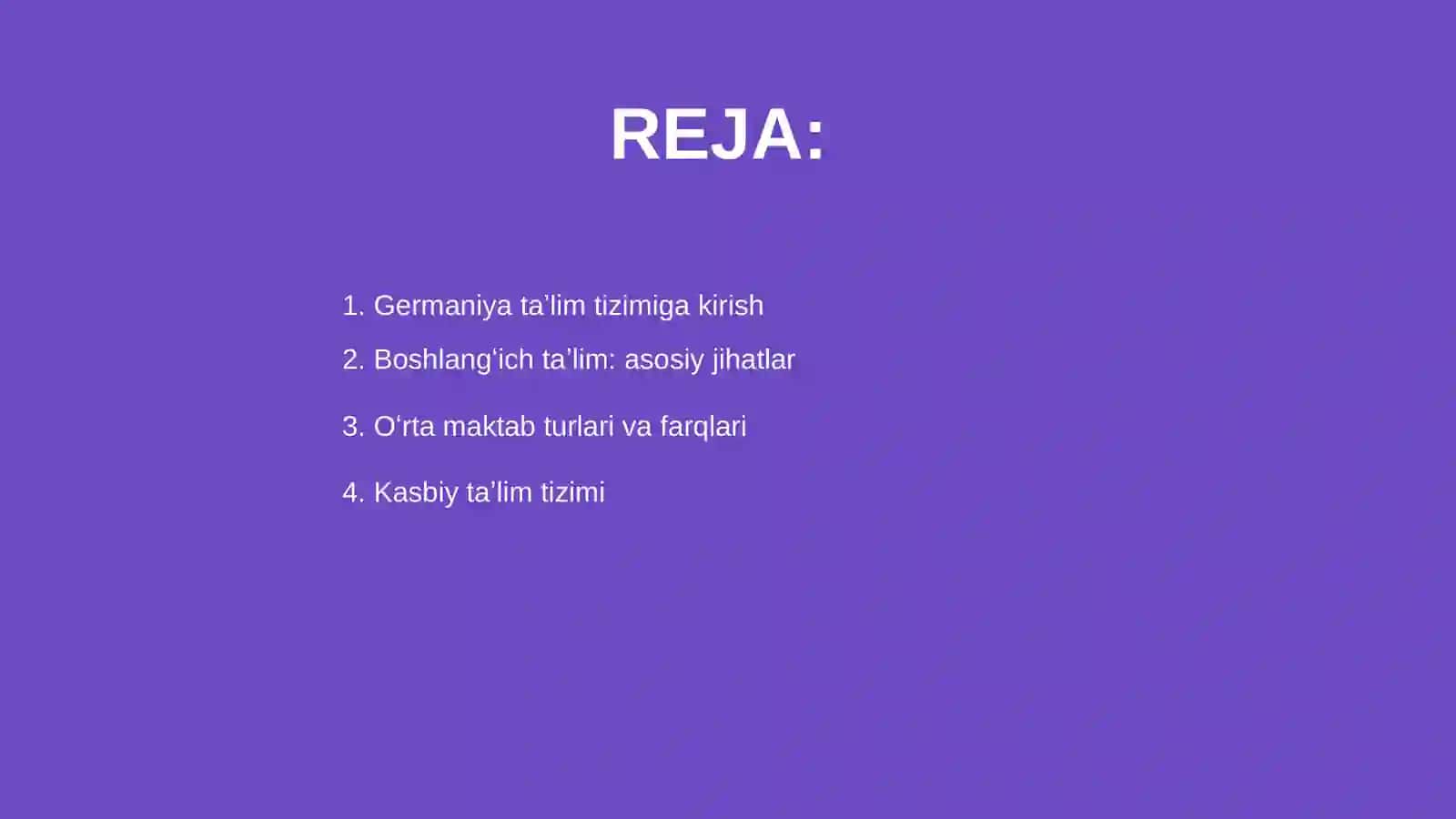Germaniya taʼlim tizimi haqida 2