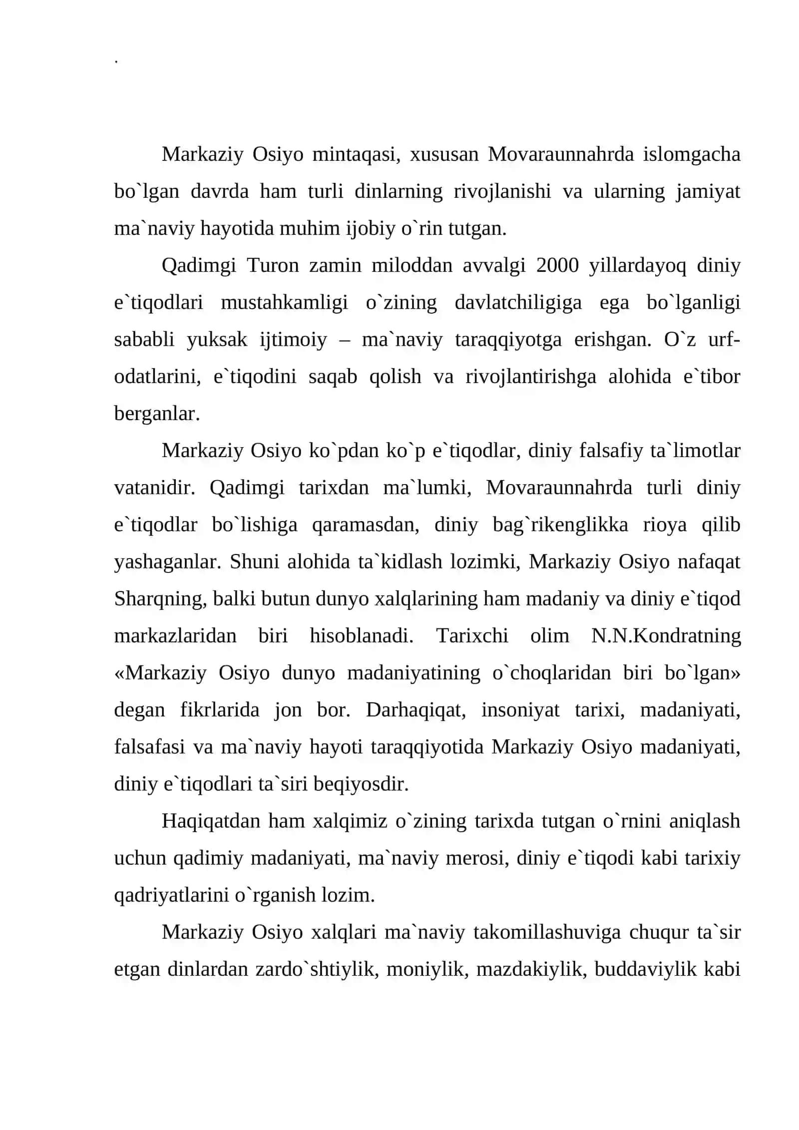 Islomning Markaziy Osiyoga tarqalishi 2
