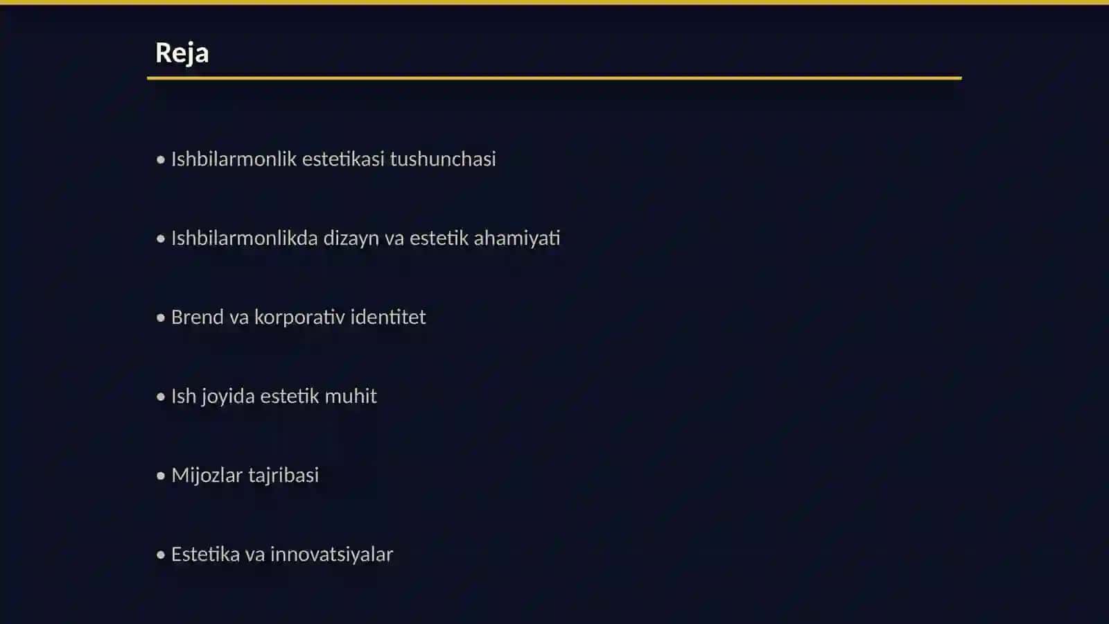 Ishbilarmonlik estetikasi 2