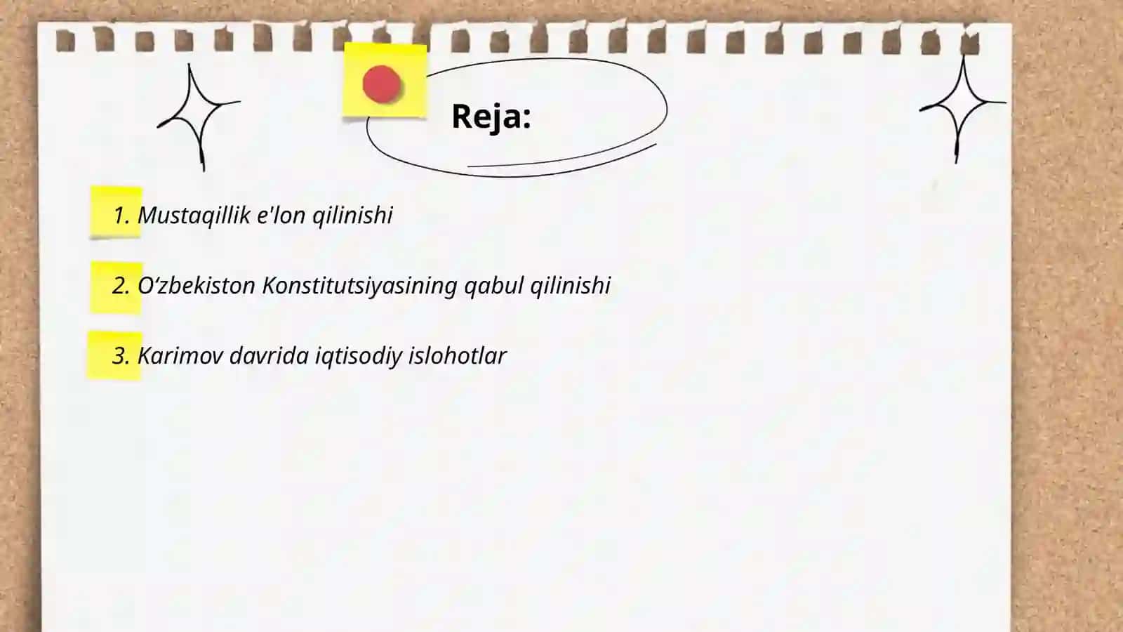 Oʻzbekistonning eng yangi tarixi 2