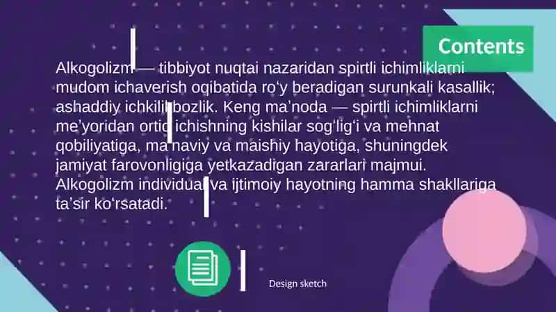 Alkogolizm — tibbiyot nuqtai nazaridan 2