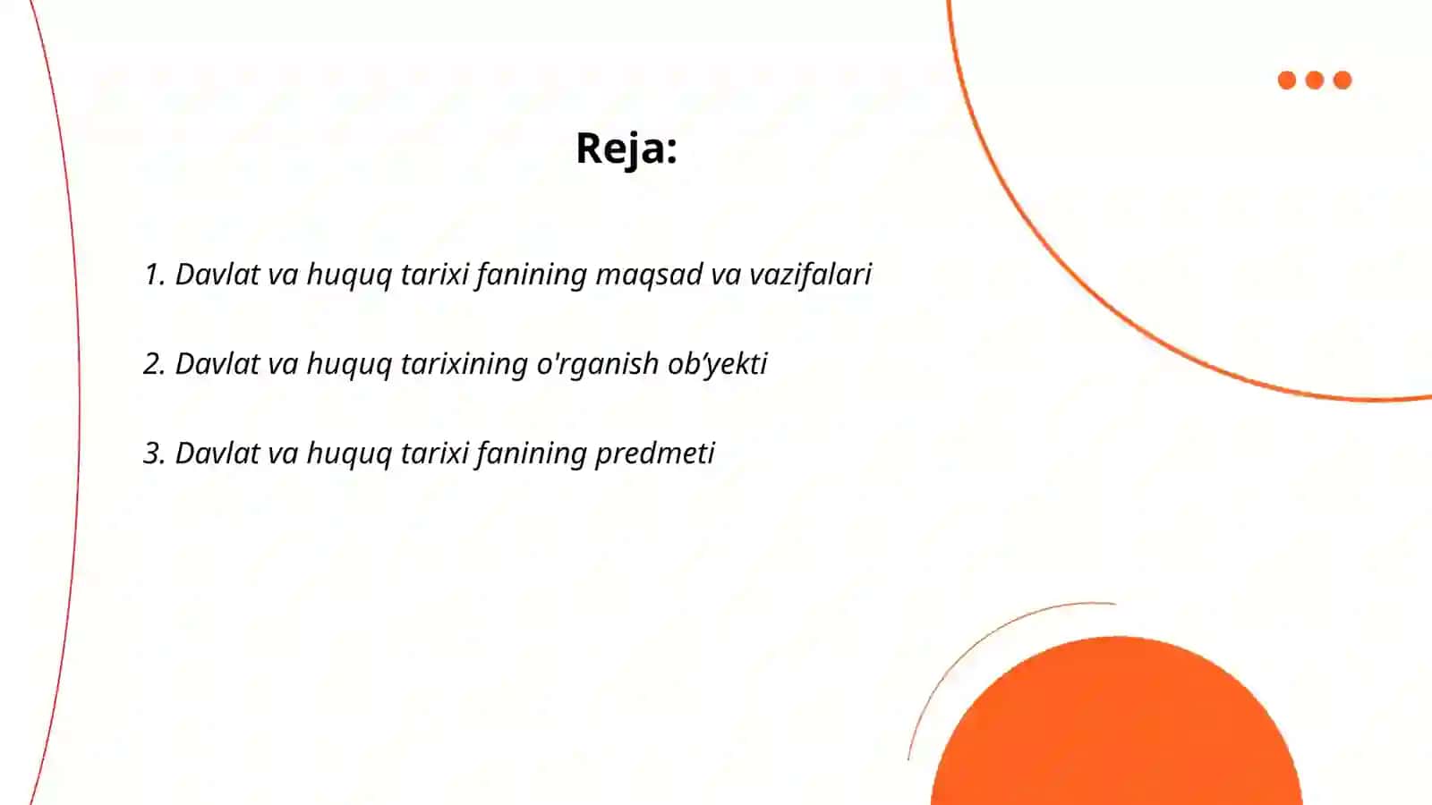 Davlat va huquq tarixi 2
