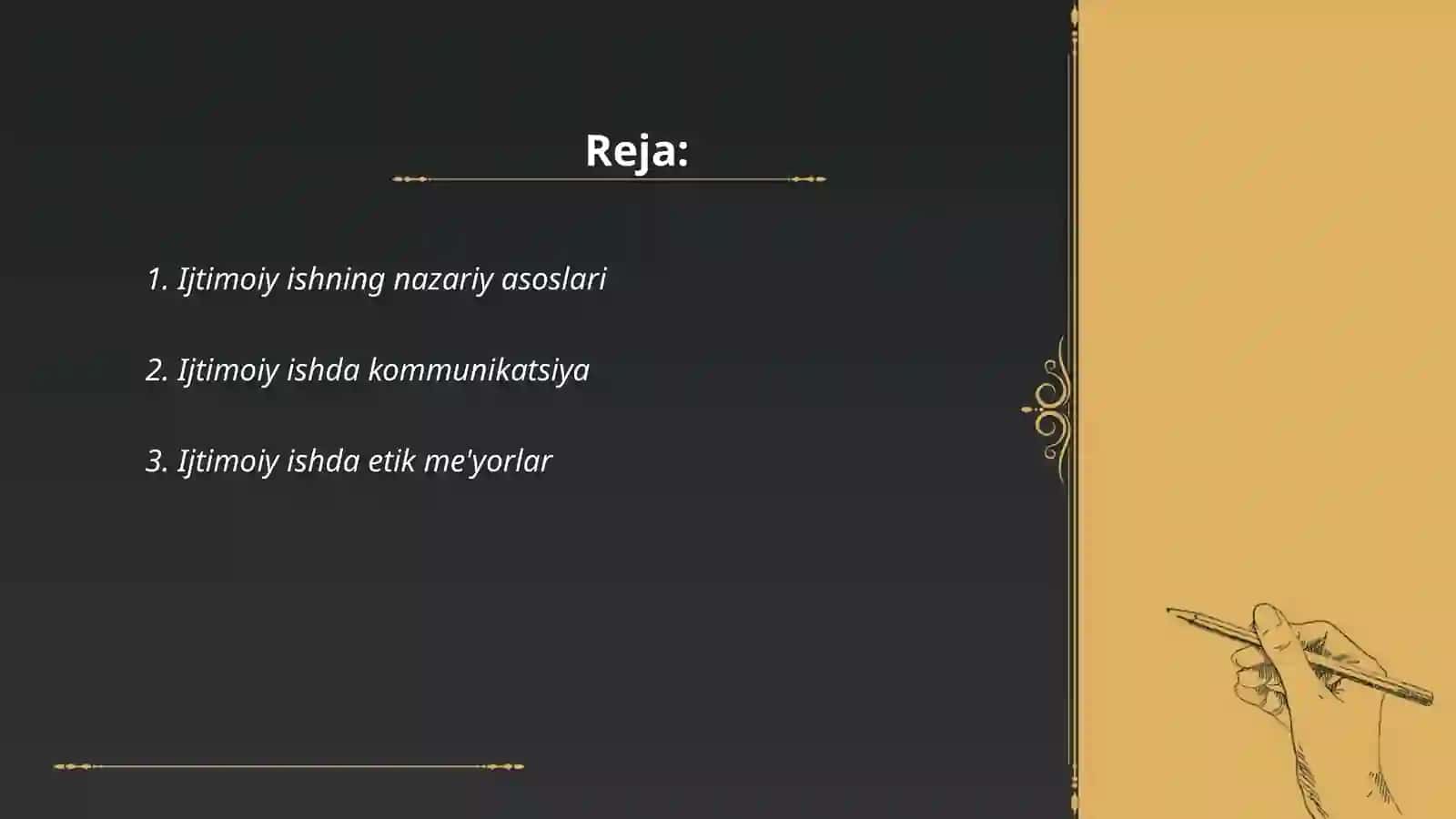 Insoniy faoliyatining turli sohalarida ijtimoiy ish 2