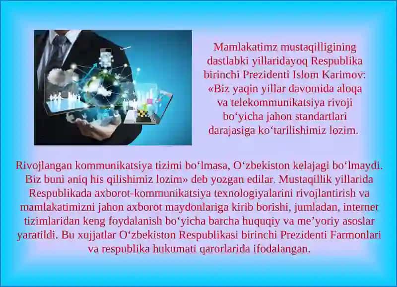 Axborotlashgan Jamiyat 2