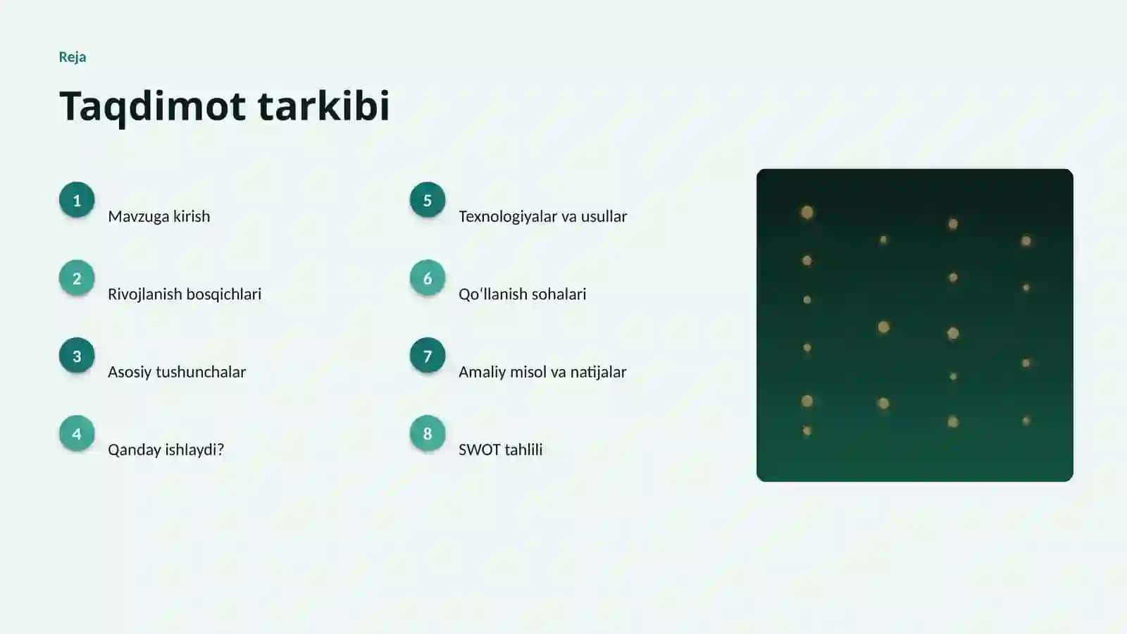 Sunʼiy intellekt boʻyicha taqdimot 2