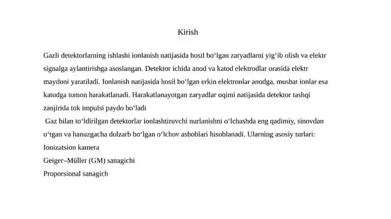 Detektorlar.Gazli detektorlar 2