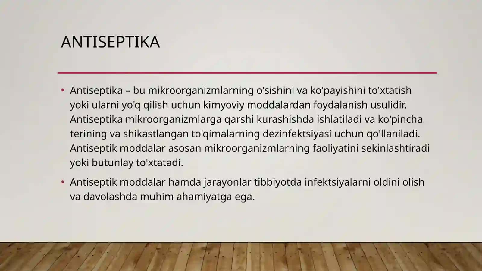 ANTISEPTIK 2