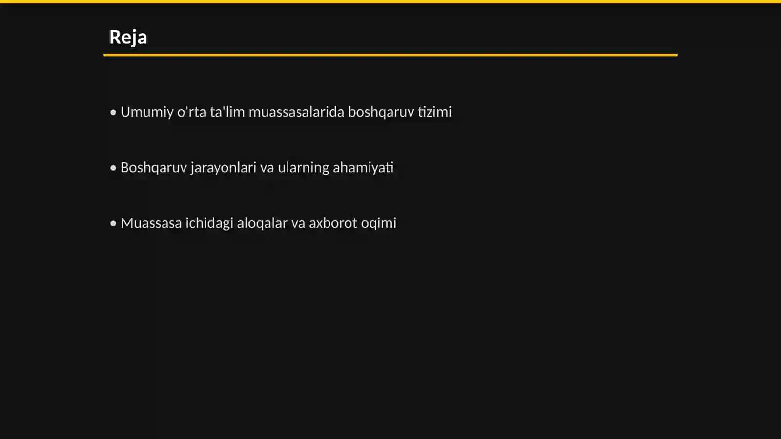Umumiy o'rta ta'lim muassasalarda boshqaruv jarayonlarni tashkil qilish 2