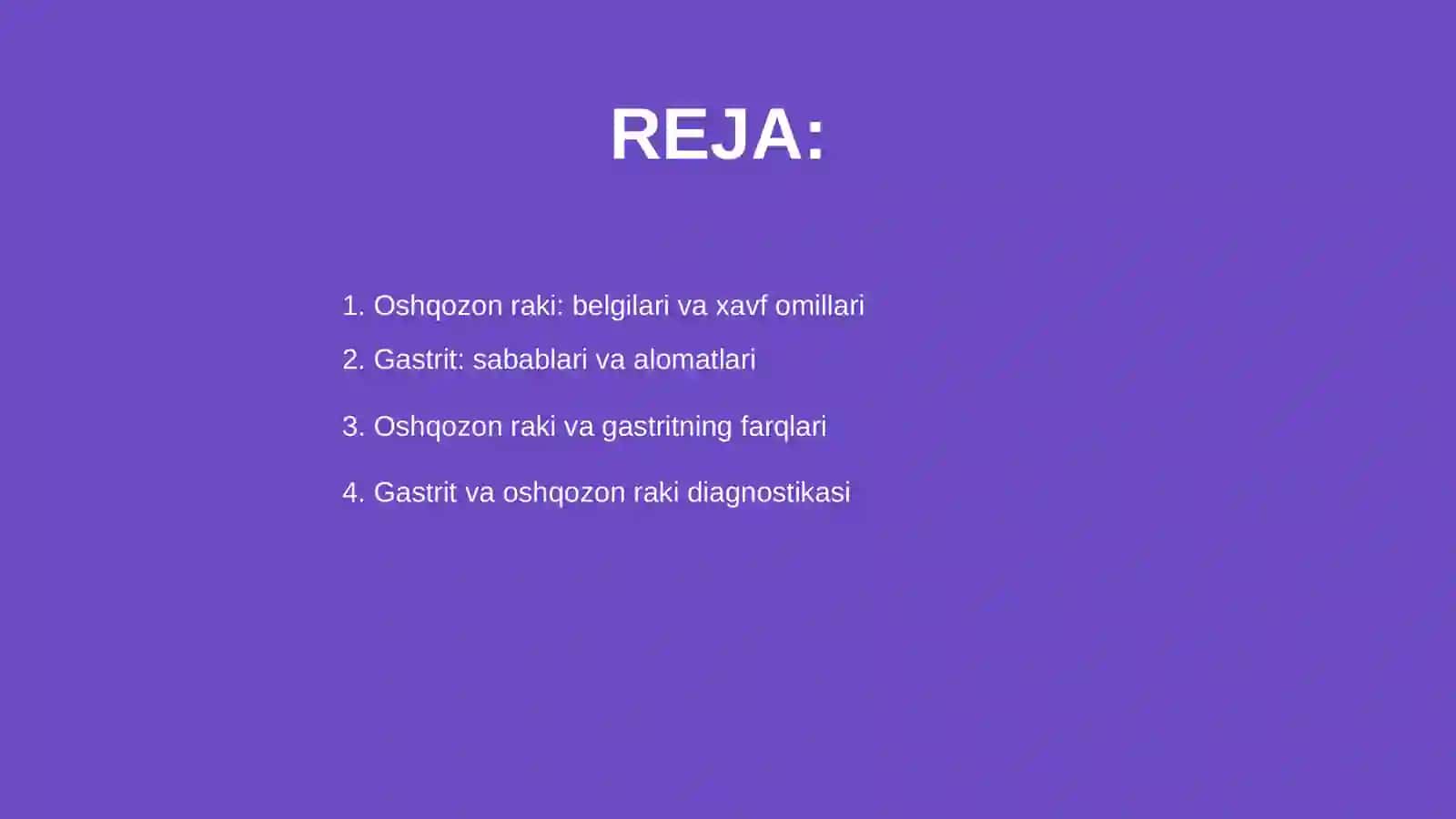Oshqozon raki va gastriti 2