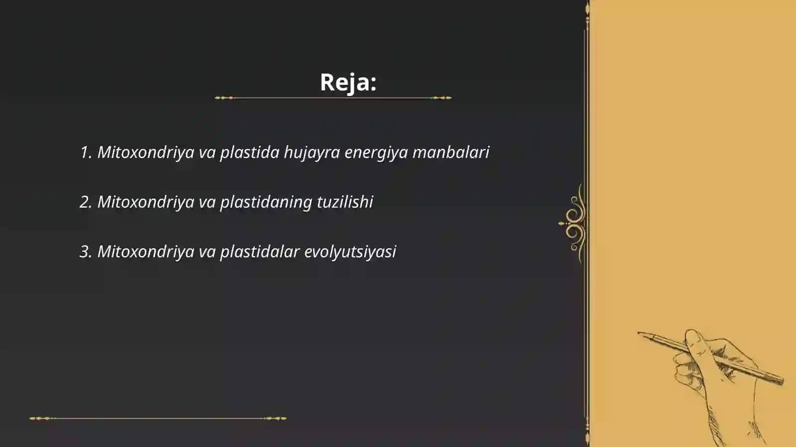 Mitoxondriya va plastida 2