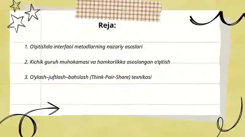O‘qitishda Interfaol Metodlar 2