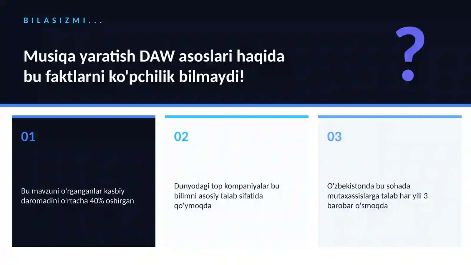 Musiqa yaratish DAW asoslari 2