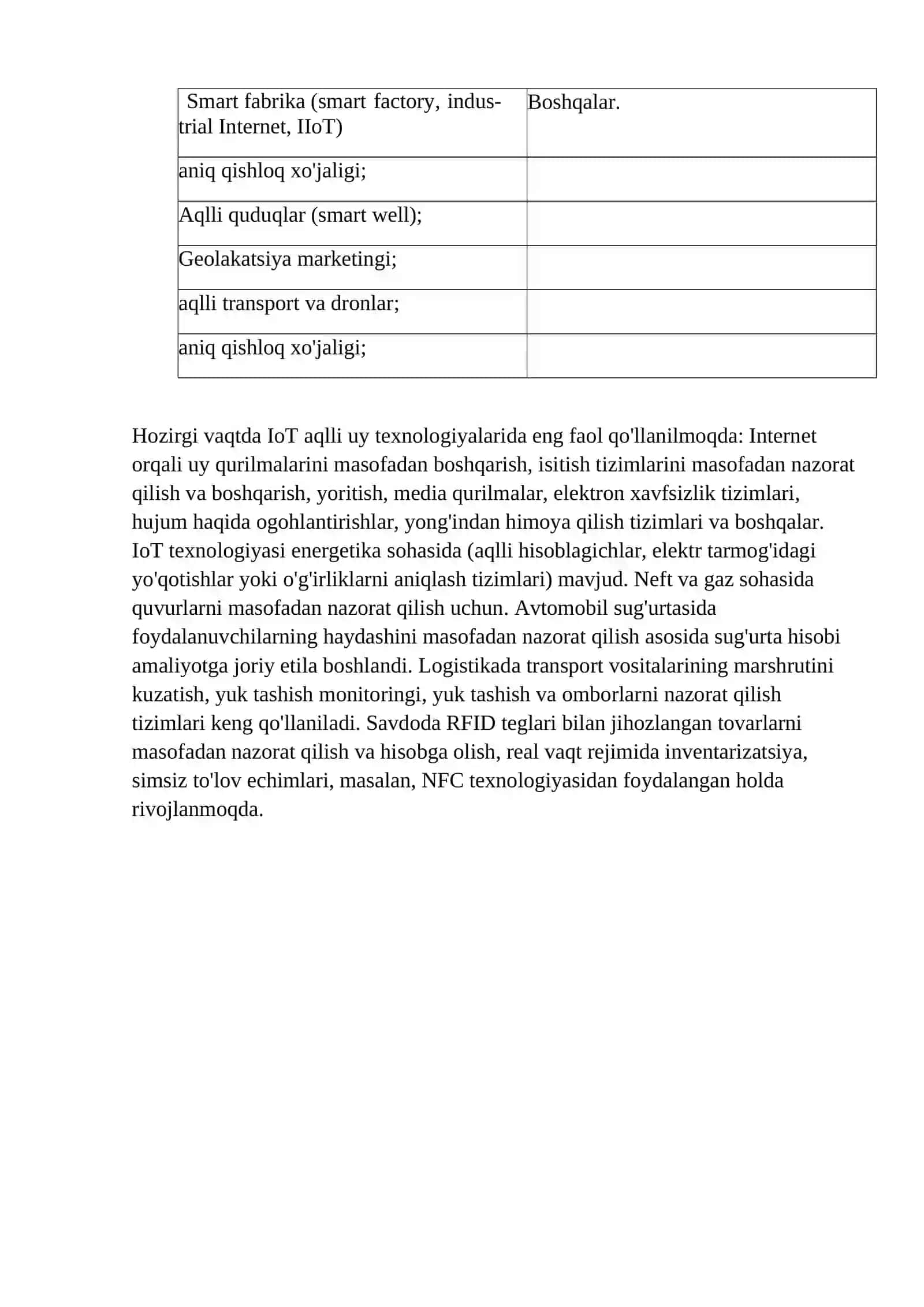 Internet buyumlari (IoT) 2