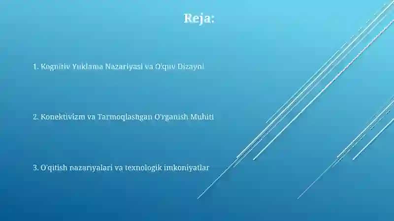 Pedagogik texnologiyaning ilmiy nazariy asoslari 2
