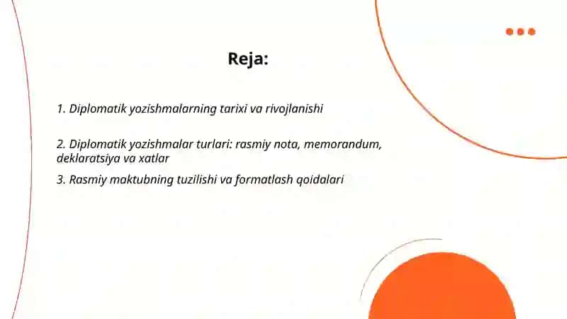 Diplomatik Yozishmalar 2