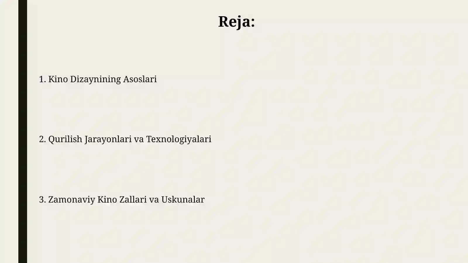 Kino Dizaynining Asoslari 2