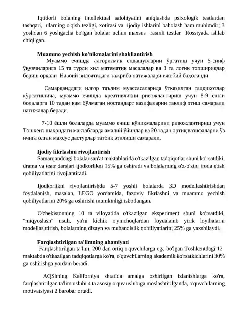 Hodimlarning intelektual salohiyatidan samarali foydalanish usullari 2