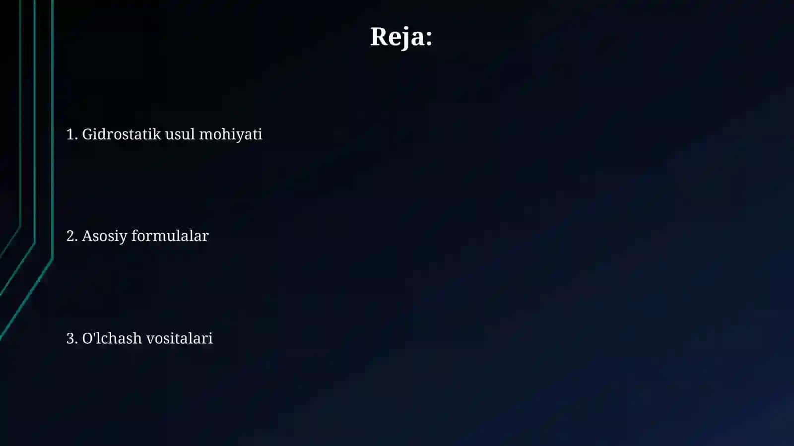 Gidrostatiksatho'lchashlar 2
