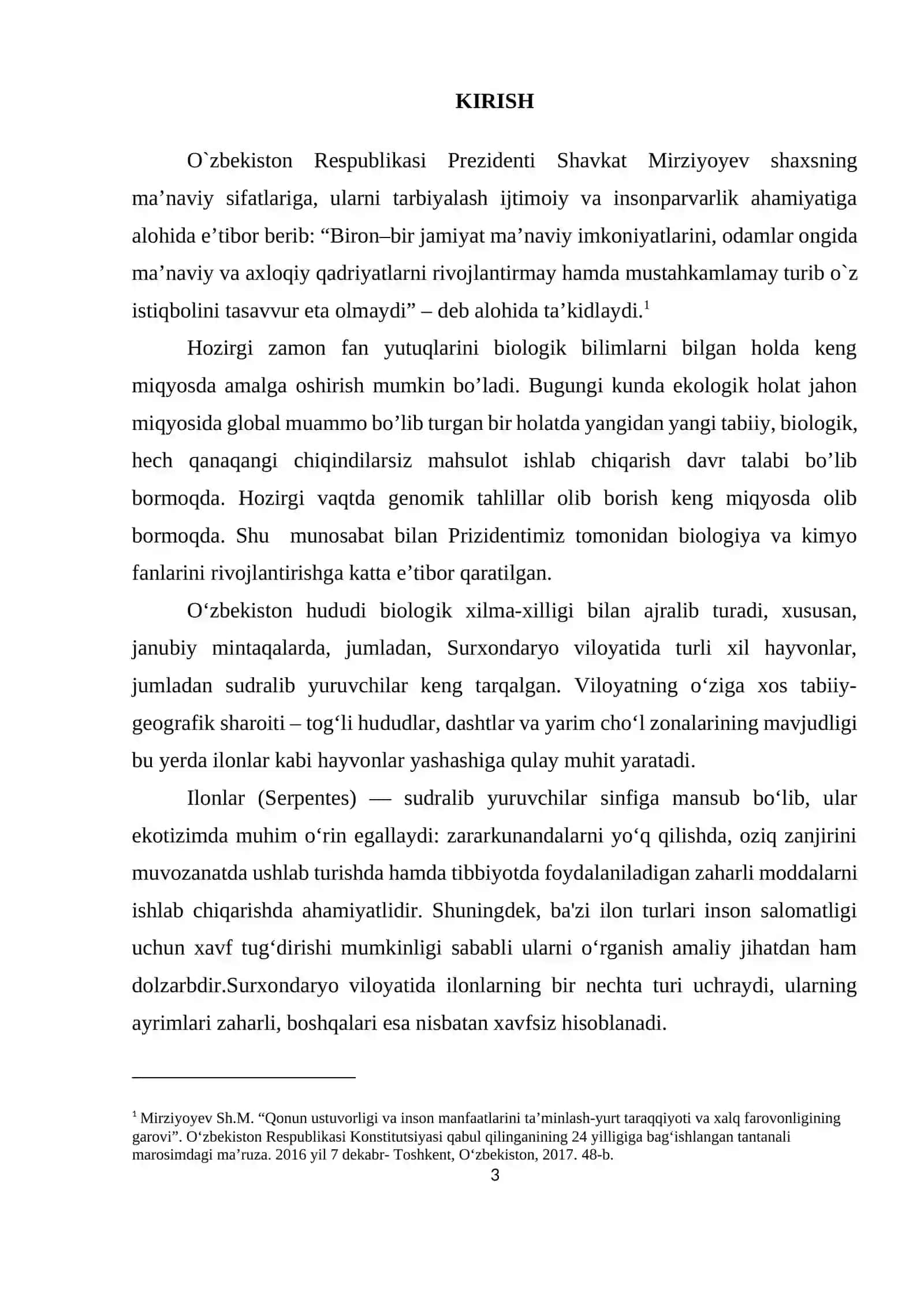Surxondaryo viloyati sharoitida uchrovchi ilonlar 2
