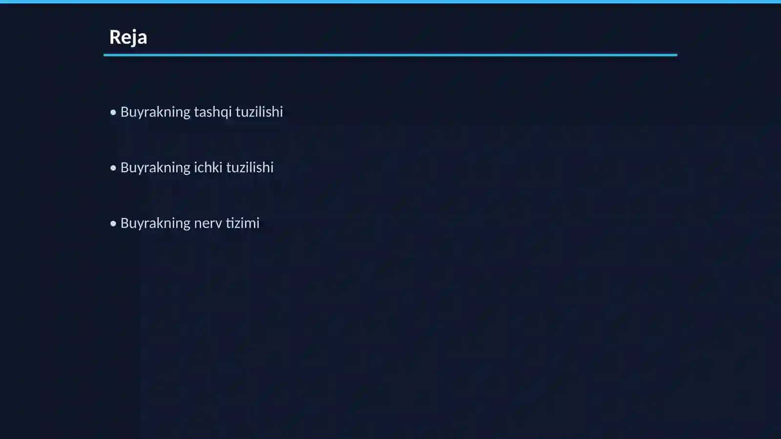Buyrakning tuzilishi (Fizialogiya) 2
