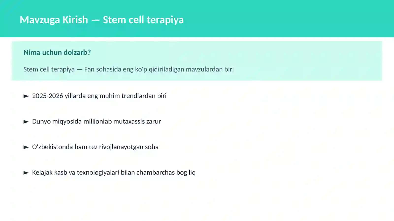 Stem cell terapiya 2