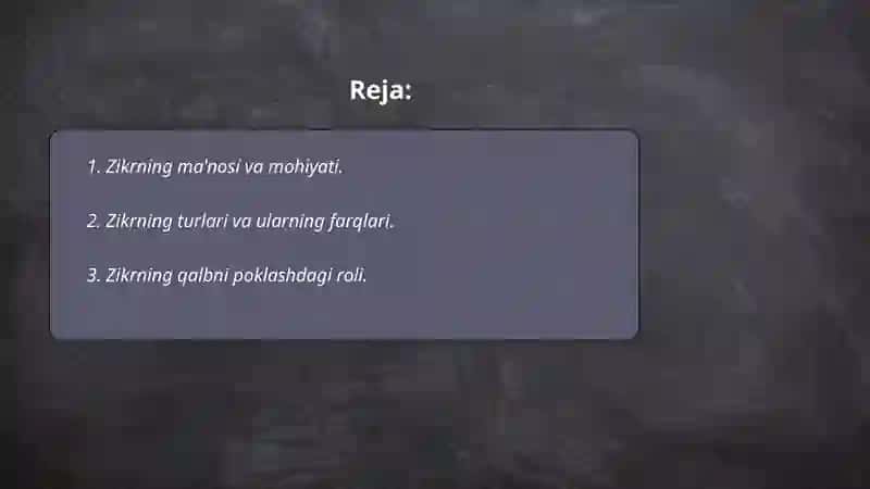 Zkir nima haqida 2