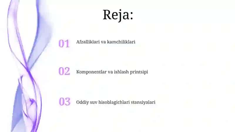 Oddiy suv o'lchash postlari 2
