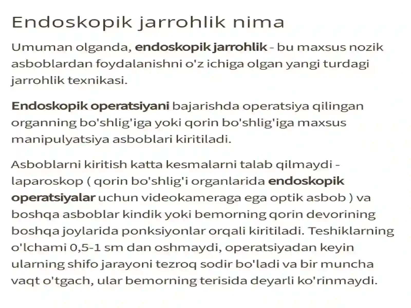 Endoskopik tekshiruvlar 2