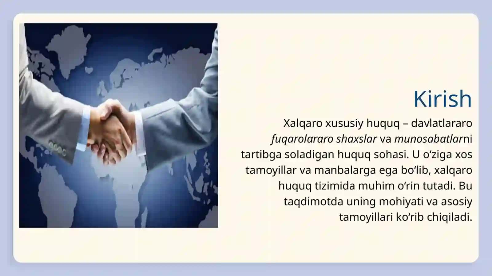 Mohiyat va Tamoyillar 2