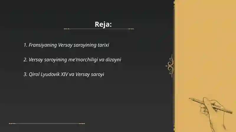 Fransiyaning Versay saroyi 2