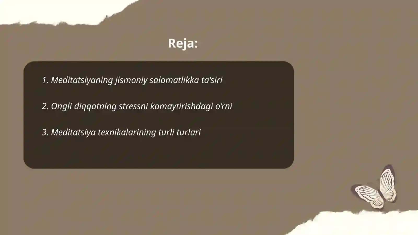 Meditatsiya va ongli diqqat texnikalarining treningdagi roli 2